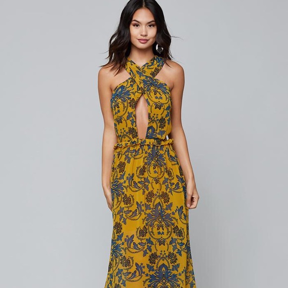 Bebe Crisscross Maxi dress - Picture 1 of 3